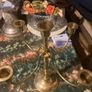 brass candelabra holder free postage Image 2
