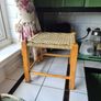 Vintage weave stool Image 8