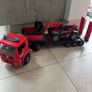 BRUDER low loader truck trailer AND telehandler Image 4