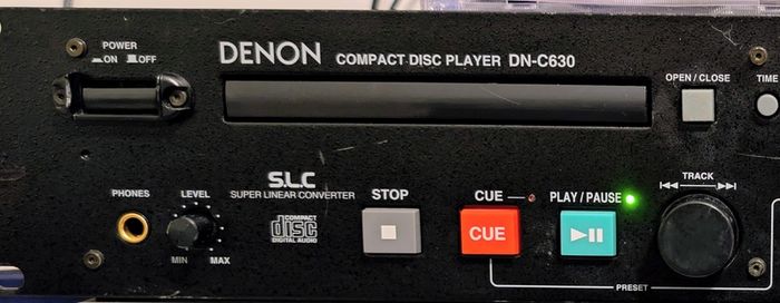 denon cd player, amplifier and speakers
