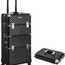 Trolley Cosmetic  Case Rolling Universal Wheels Image 5
