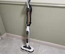 Steam and scrub mop