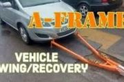 a frame dolly car transporter recovery