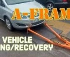 a frame dolly car transporter recovery
