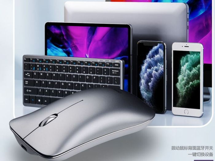 New Gysfone bluetooth Dual-mode Gray mouse