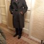 Gerard Darel Grey 3/4 Length Coat. Image 10