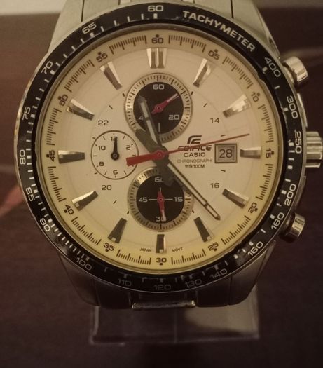 Vintage Casio Edifice EF-547 Mens Chronograph Watch.