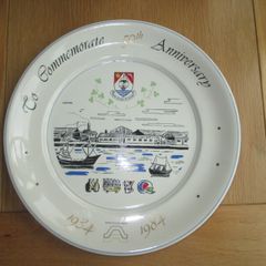 Arklow Pottery 50th Anniversary Plate
