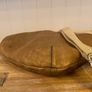 Radley brown leather and beige canvas crossbody bag Image 9