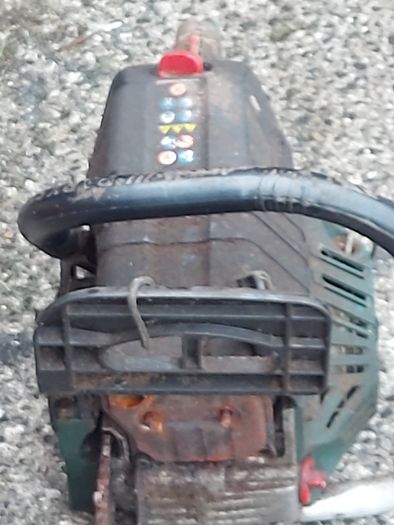 PARKSIDE 117db Petrol Chainsaw, well used but still in very good condition, not tested