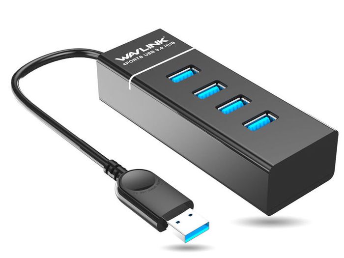 Wavlink 4 Ports USB 3.0 Multi HUB Splitter Expansion Desktop High Speed (Brand New/Warranty)