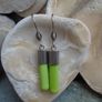 Handmade earrings,Glass earrings,Stainless steel,Gift,Jewellery Image 2