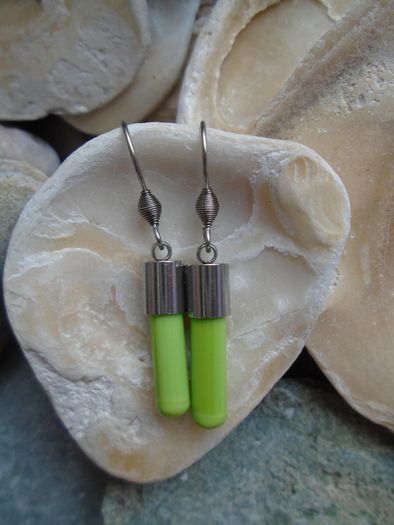 Handmade earrings,Glass earrings,Stainless steel,Gift,Jewellery