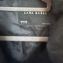 Zara Black Wool Cape Jacket Image 3