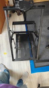 GT Omega Sim Racing With Wheel Stand
