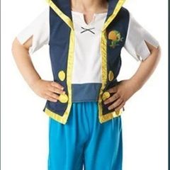 boy halloween costume 2-3 Disney  Jake pirate
