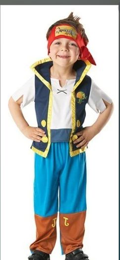 boy halloween costume 2-3 Disney  Jake pirate