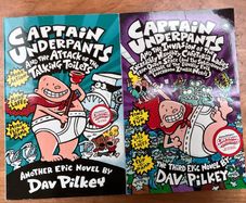 Captain Underpants, Books2&3 by Dav Pilkey