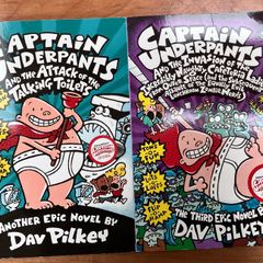 Captain Underpants, Books2&3 by Dav Pilkey