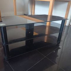 Black TV Stand