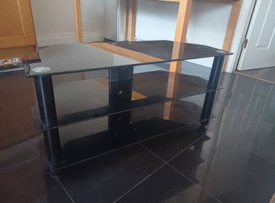 Black TV Stand