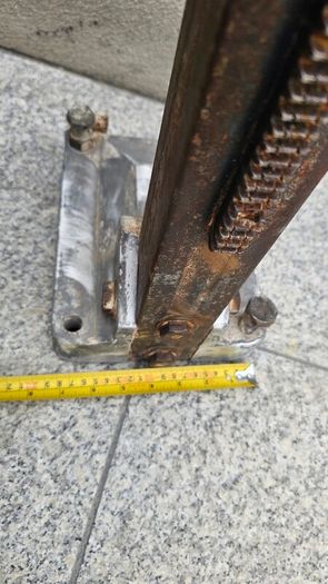 Core drill stand/leg aluminium