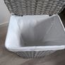 Grey Laundry Basket with Lid Image 2