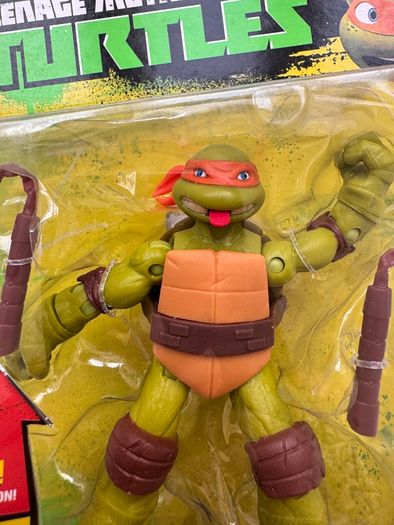 Teenage Mutant Ninja Turtles Tongue Poppin Mikey Action Figure Please see photos