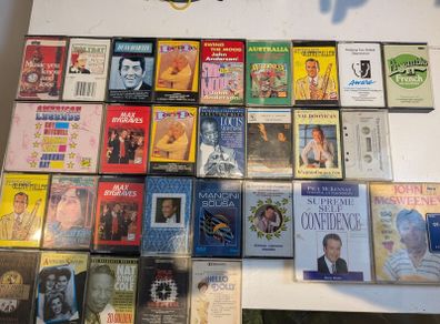Selection of original cassette tapes