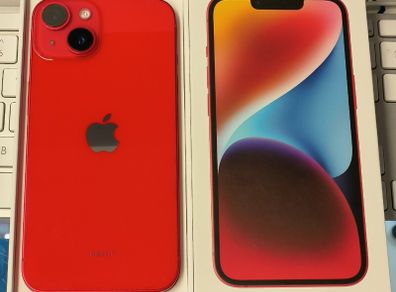 Apple iPhone 14 128GB Unlocked to All Networks Red (Battery: 81%)