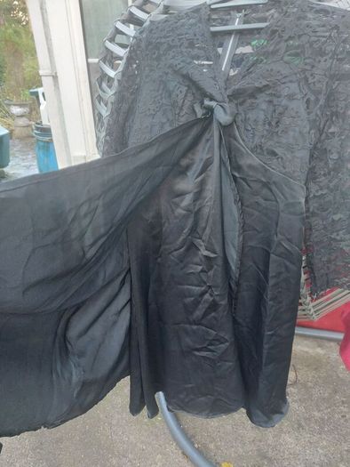 Vintage black lace dress (free post)