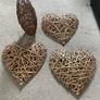 Heart shaped Wall Decor with matching Light Shade Image 2