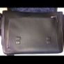 Lacoste leather shoulder messenger laptop Cross Body Travel Work Bag Image 3
