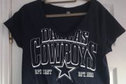 Navy cropped top size 12