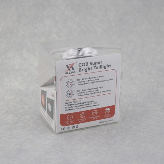 Rechargeable COB LED Super Bright Water Resistant Taillight