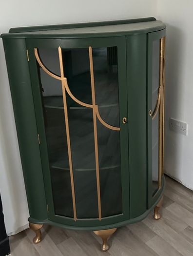 Vintage revamped cabinet