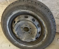 Renault traffic spare wheels