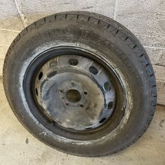Renault traffic spare wheels