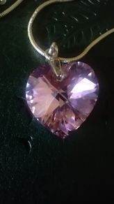 sterling silver heart necklace
