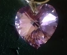 sterling silver heart necklace