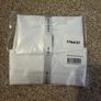 White Zazzi Satin Polyester Pocket Square Image 2