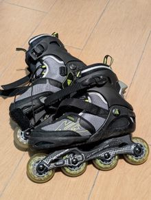 K2 kids inline skates and protection gear