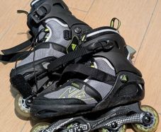 K2 kids inline skates and protection gear