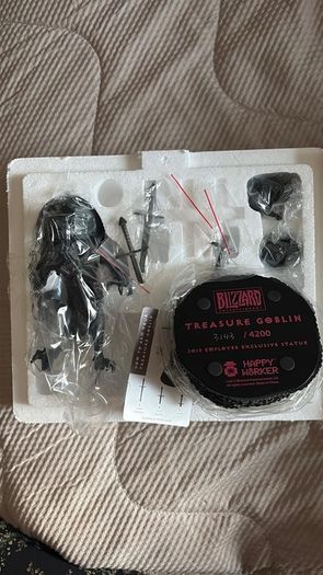 Blizzard Employee Gift 2012 - Diablo III Treasure Goblin Statue (Numbered 3143/4200)