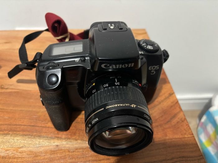 Canon EOS 5 film camera