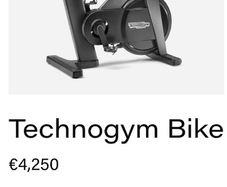Techno Gym Bike with Screen
