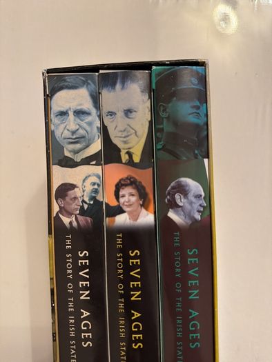 Seven Ages- The History of the Irish State. Original Series.  on 3 VHS Tapes. RTE.