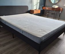 Standard Double Bed with Mattress