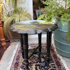 Victorian Hand Painted Papier mache table