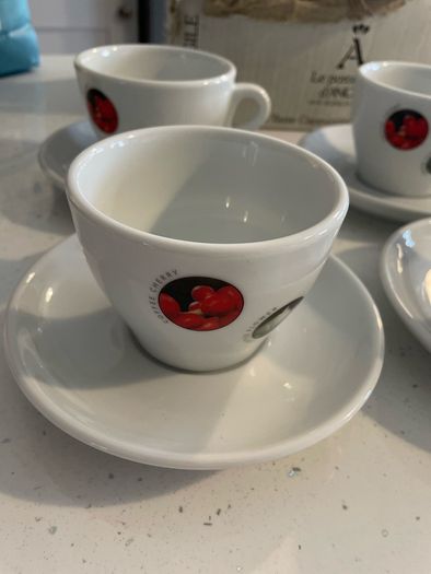 Bewleys Cappuccino cup and saucer complete set Italian Porcelain